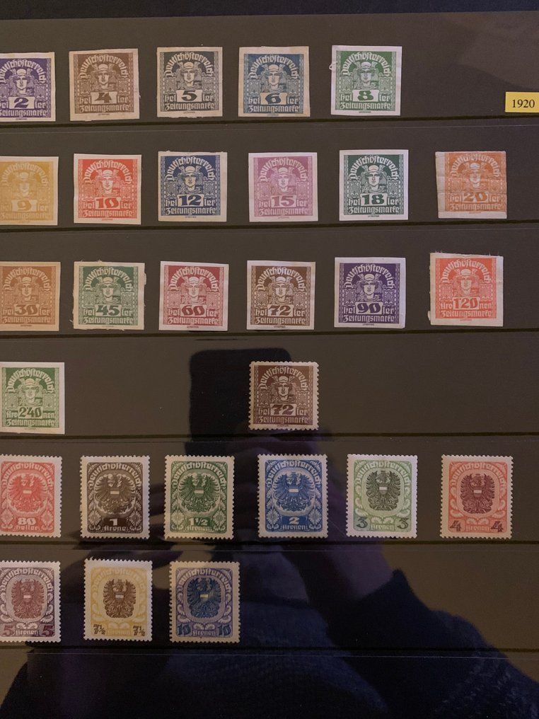 Áustria  - Conjunto muito bonito de selos austríacos com selos interessantes. #3.2