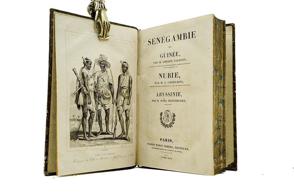 Amédée Tardieu, S. Chérubini & Noël Desvergers - Sénégambie et Guinée. Nubie. Abyssinie - 1847 #1.0