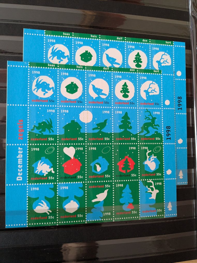 Netherlands 1974/2000 - Large collection of blocks and sheets from 1974 to 2000 in 3 beautiful stockbooks #4.3