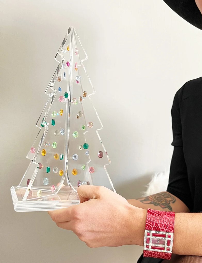 Escultura, Albero di Natale - 32 cm - plexiglas #2.1