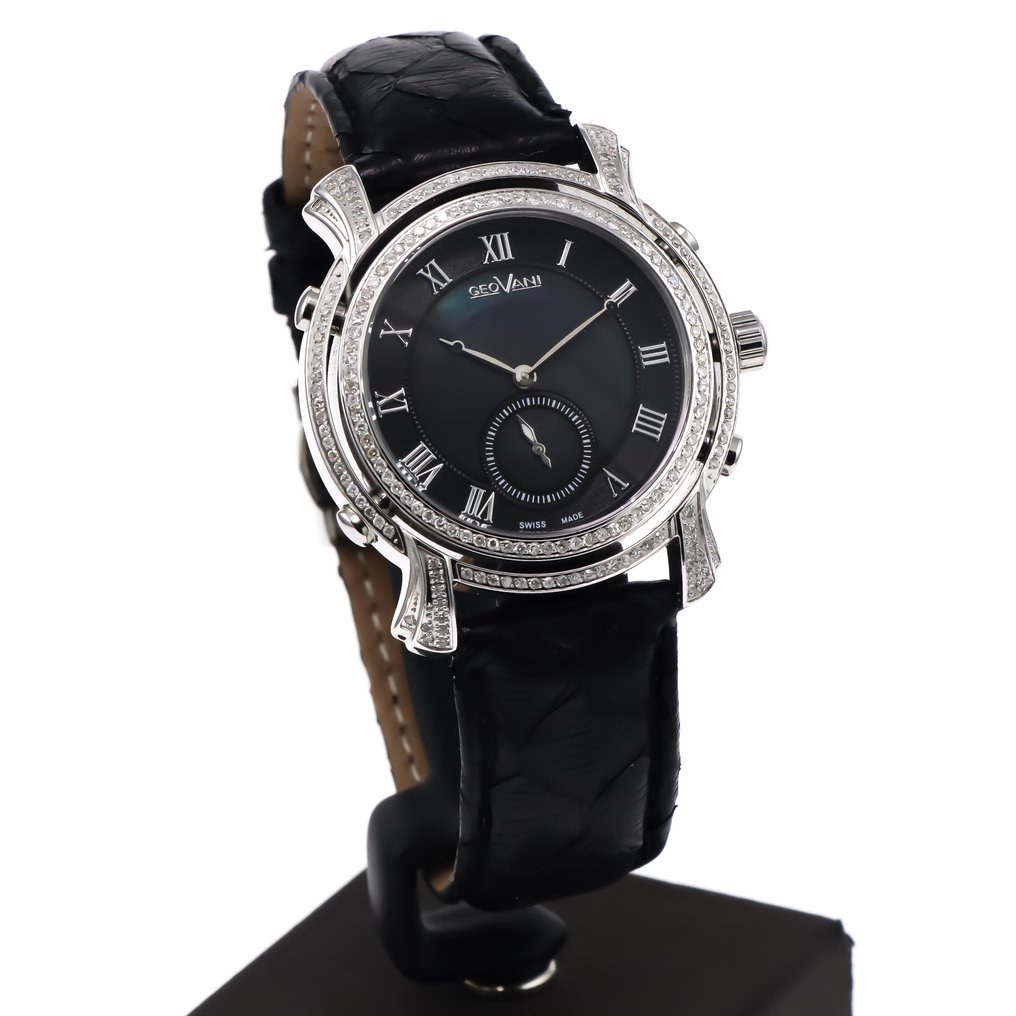 GEOVANI - Diamond Swiss Watch - GOM509-SL-D-8 - No Reserve Price - Men - 2010-2020 #1.0