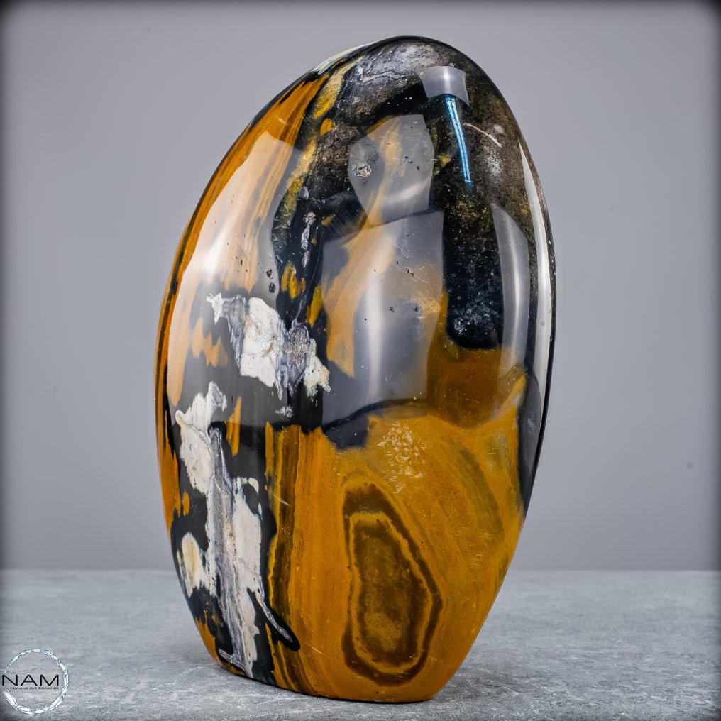 新发现!稀有天然碧玉-玉髓 Freeform- 2205.18 g #2.1