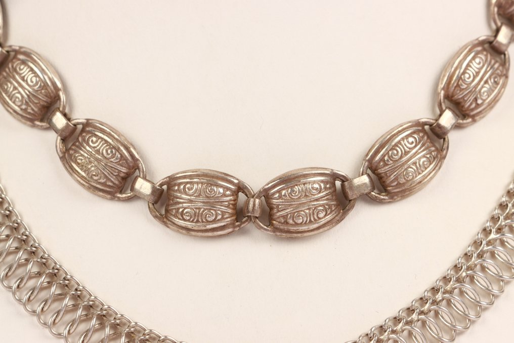 Utan reservationspris - Halsband Silver - 2 vintage #2.1