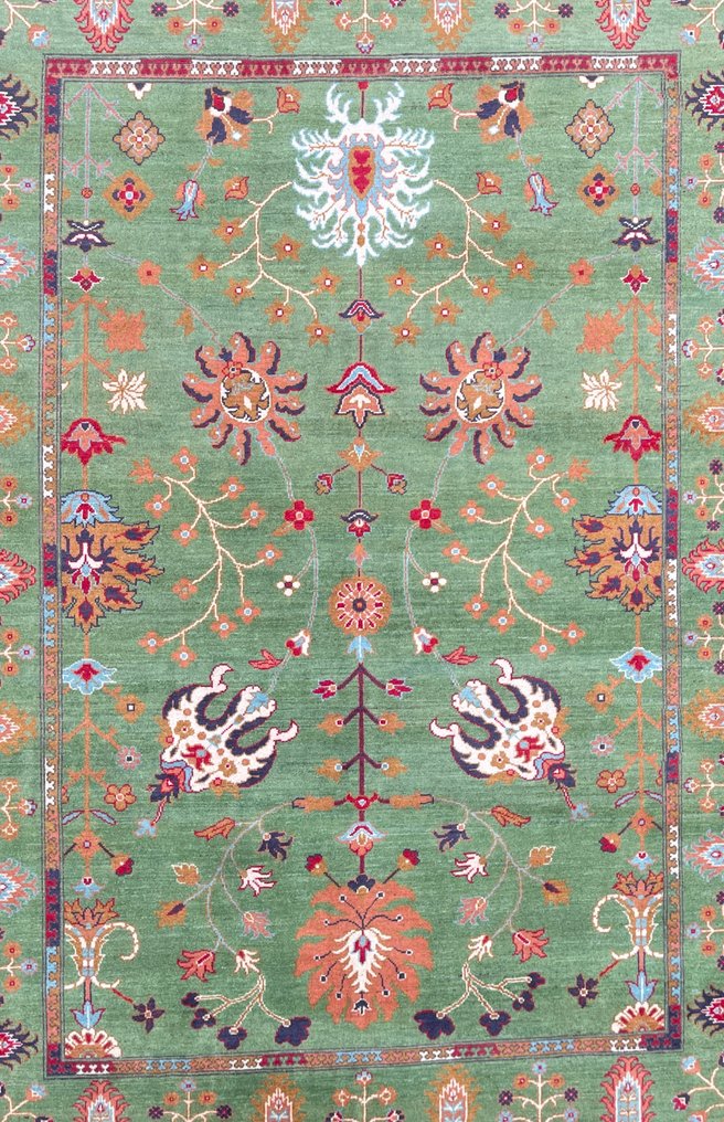 Afghansk design teppe - nytt - uåpnet - håndknyttet - ull - nytt - Teppe - 283 cm - 198 cm #1.0