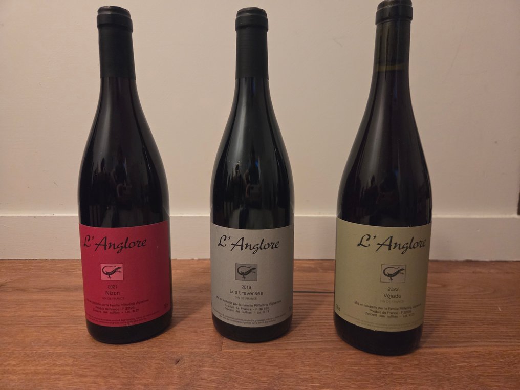 2019 20221 & 2023 Eric Pfifferling, Domaine L'Anglore - Rhône - 3 Bottles (0.75L) #3.2