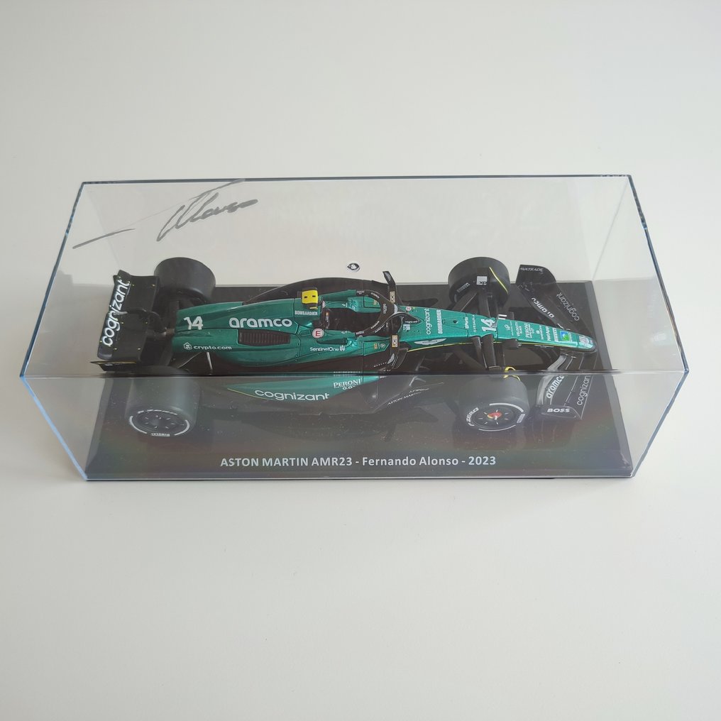 Aston Martin - 费尔南多·阿隆索 - 2023 - 比例1/24模型车  #2.1