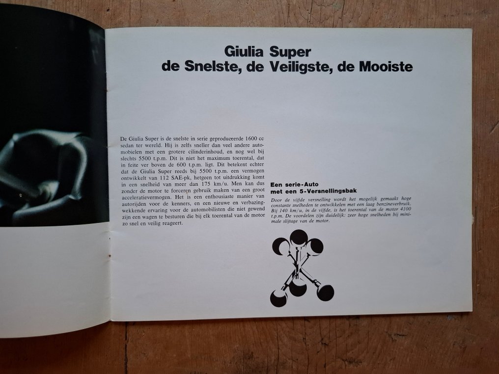 Brochure - Alfa Romeo - Giulia Super #4.3