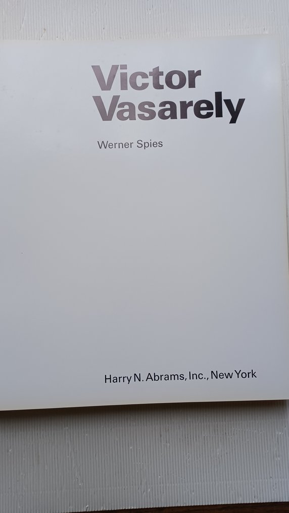 Werner  Spies - Victor Vasarely [with multiple] - 1971 #1.0
