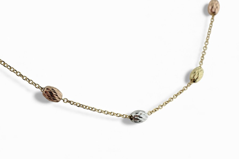 链 - 18K包金 黄金, 白金, 玫瑰金 #4.3