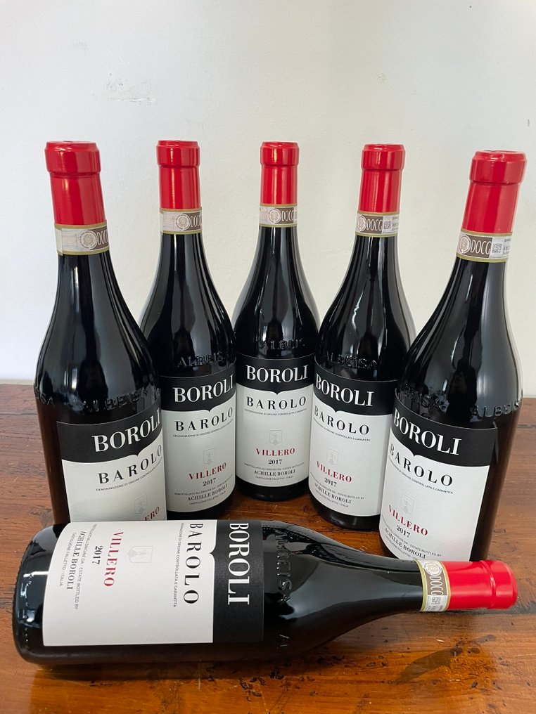 2017 Achille Boroli - Villero Barolo - Μπαρόλο DOCG - 6 Φιάλη (0,75L) #1.0