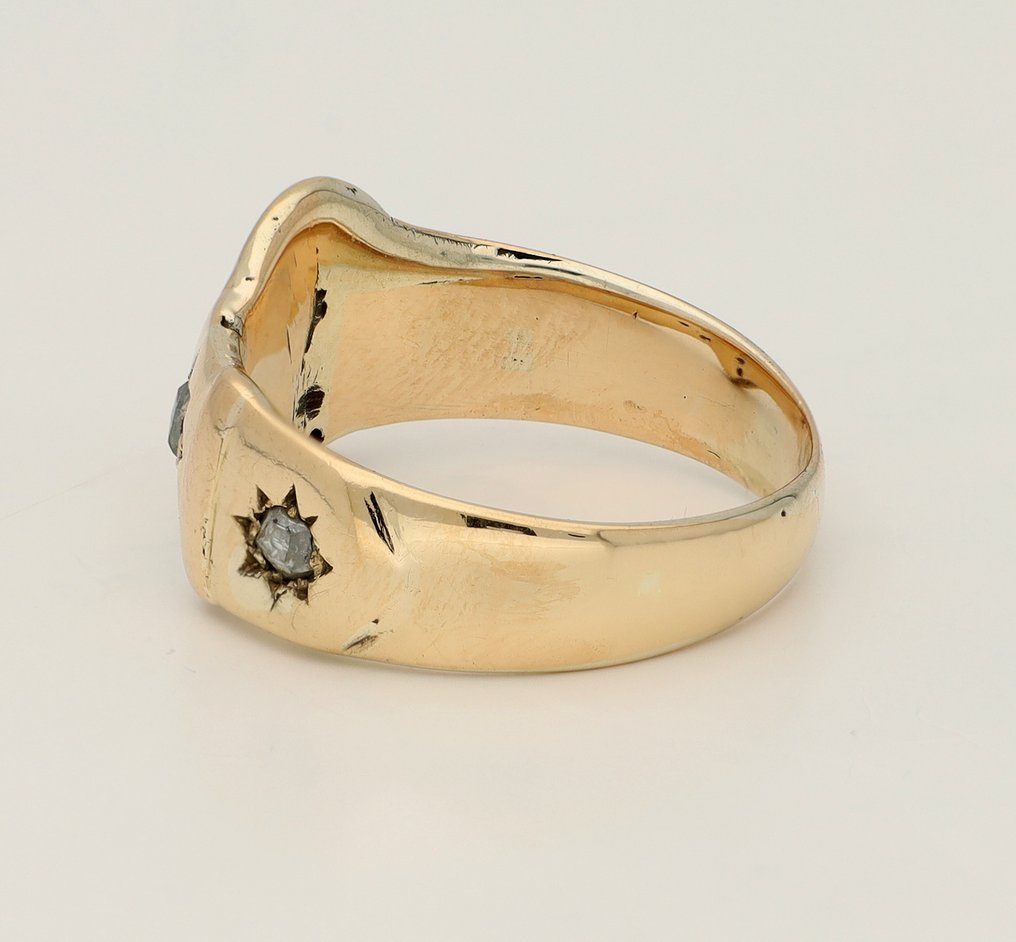 戒指 - 18 克拉 黃金 - 钻石 #2.1