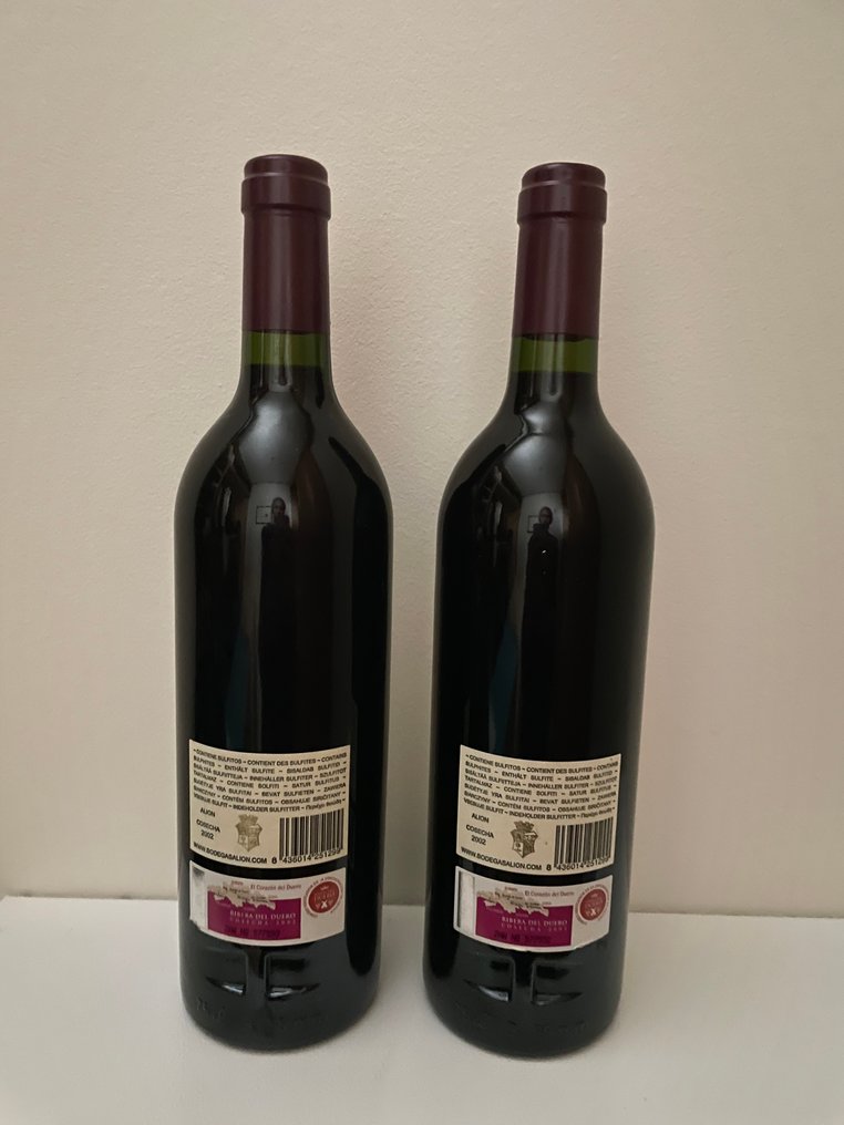 2002 Bodegas y Viñedos Alion - 斗罗河岸 - 2 Bottles (0.75L) #1.0