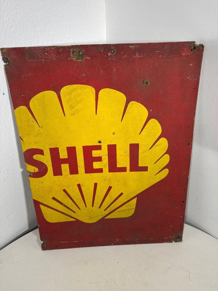 Shell - Lär ut Shell - Skylt - Metall #3.2