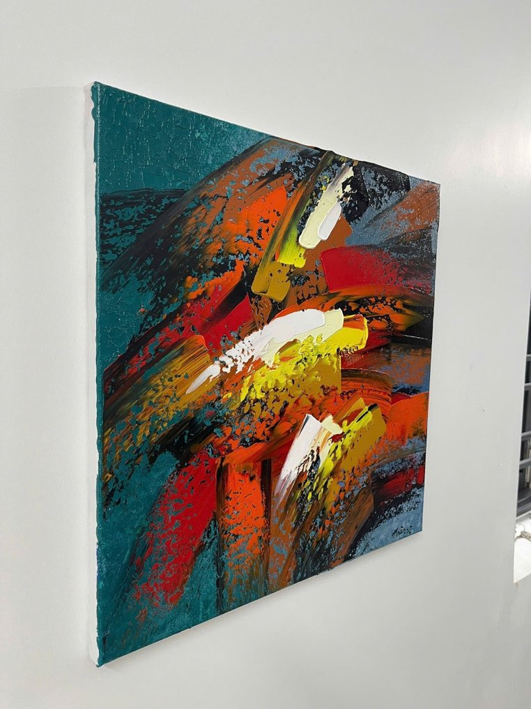 TRAN thị huyền trân - Les Ailes des Anges 50 x 50 Vendu sans prix de réserve. #2.1