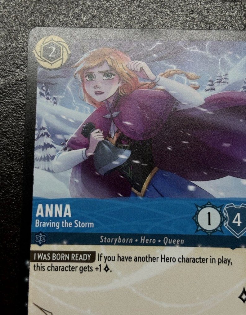 Disney Card - Disney Lorcana - USA exclusive - Promo Anna Braving the Storm #4.3