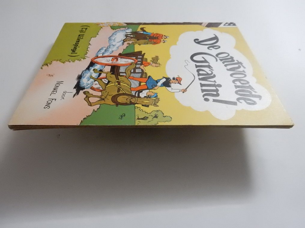 Tijl Uilenspiegel - De ontvoerde gravin - 1 Album - First edition - 1957 #4.3