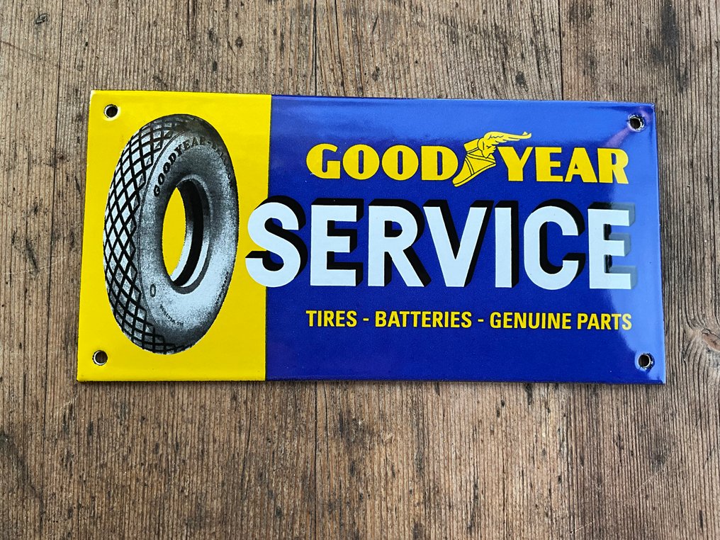Goodyear - Service - Enamel plate - Enamel #1.0