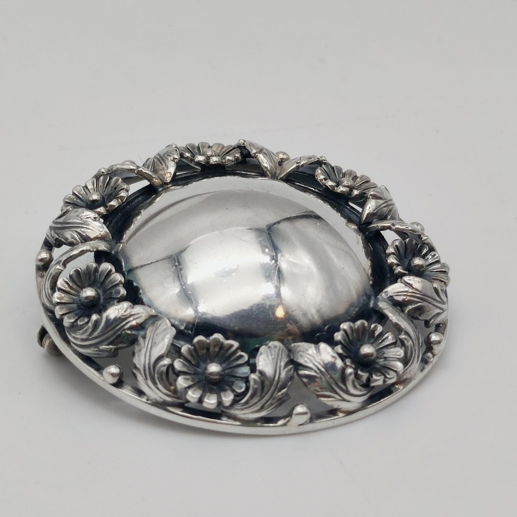 Senza Prezzo di Riserva - Niels Erik From - Spilla Argento #4.3