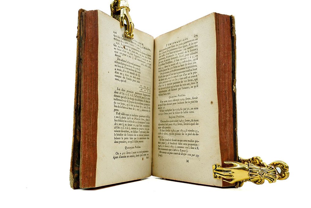 J. Ct. Ouvrier Delille - L'arithmétique méthodique et démontrée, appliquée au commerce, à la banque & à la finance - 1787 #3.2