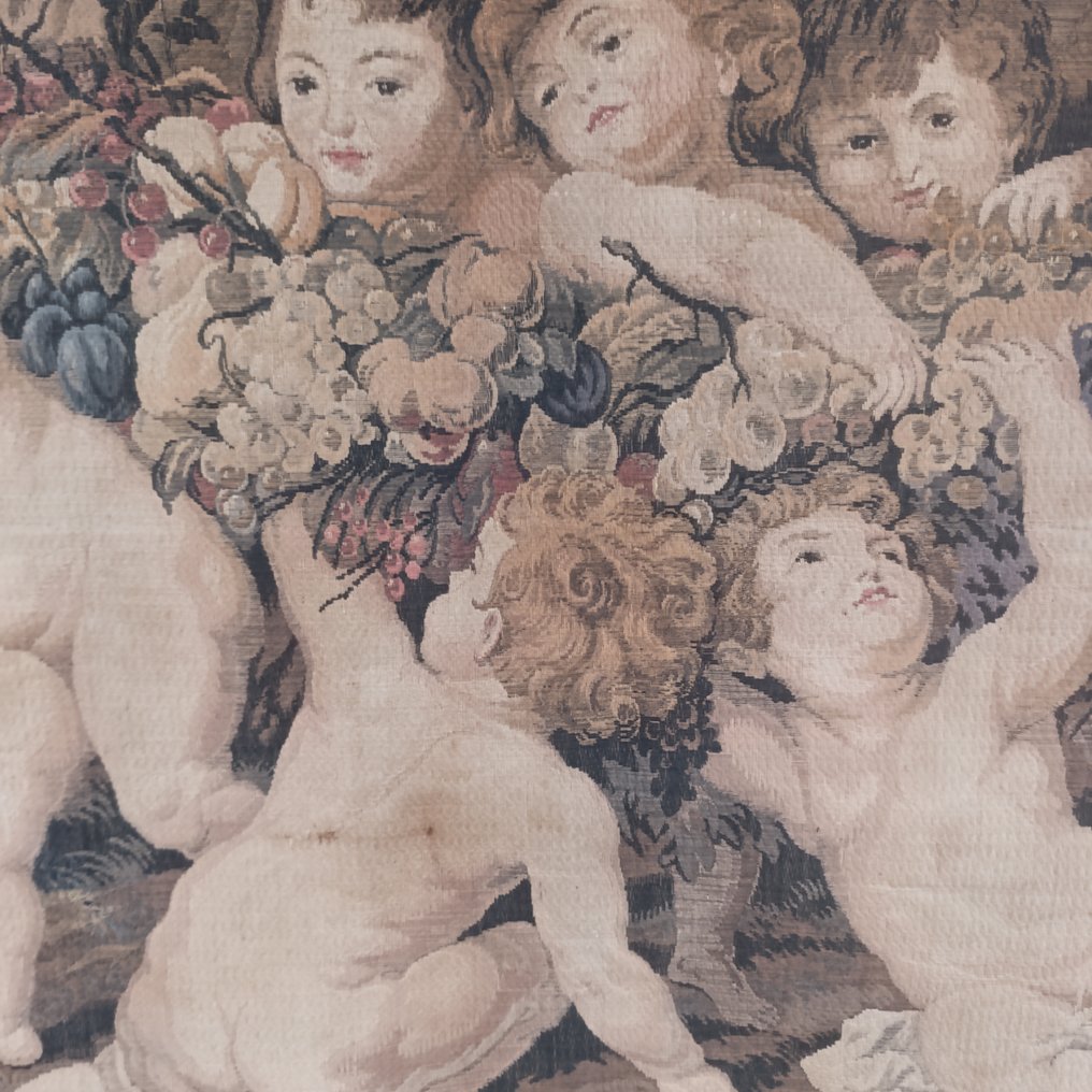 'Ghirlanda di frutti' after Rubens - Tapestry - 140 cm - 90 cm - Flemish style #3.2