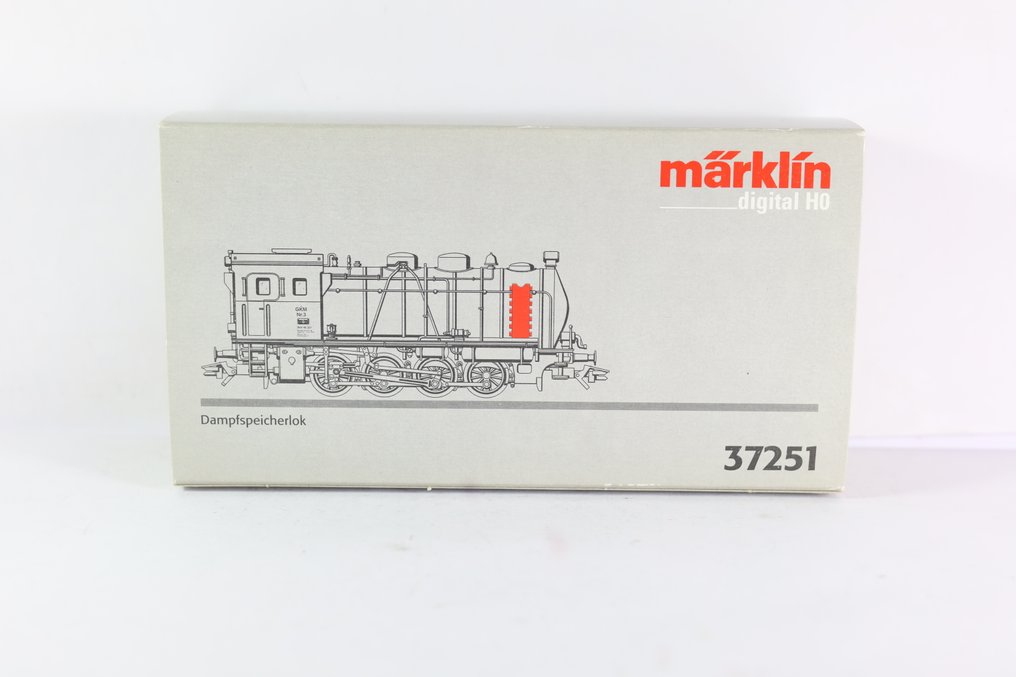 Märklin H0轨 - 37251 - 蒸汽机车 (1) - 曼海姆大型发电厂的无火蒸汽机车 #1.0