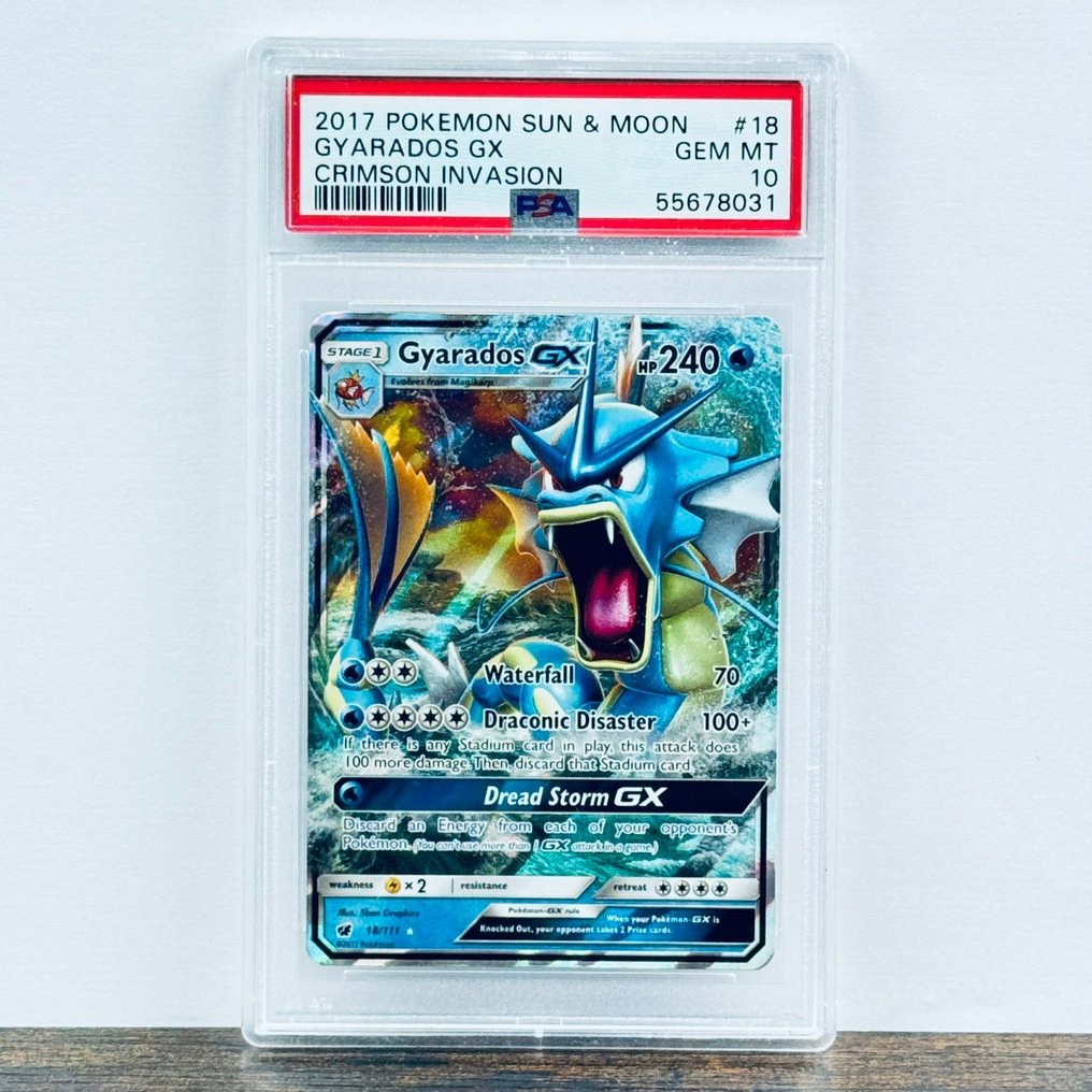 Pokémon Graded card - Gyarados 18 - Pokémon - PSA 10 #1.0