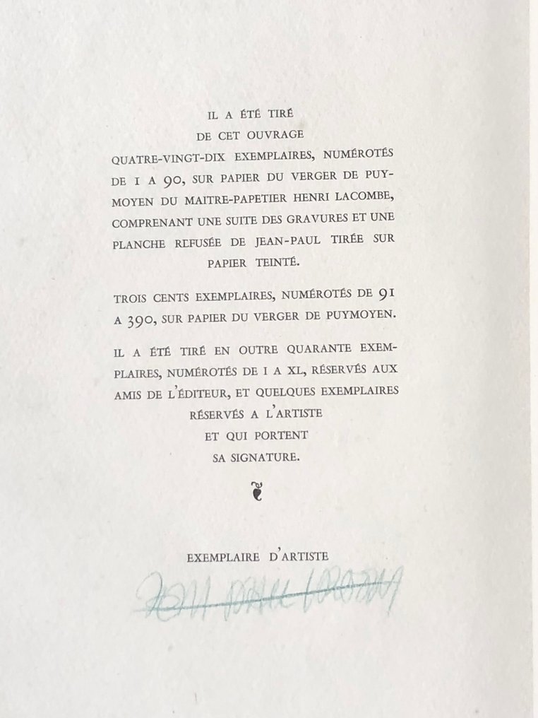 Stendhal - Les Cenci [exemplaire d'artiste avec une suite] - 1946 #4.3