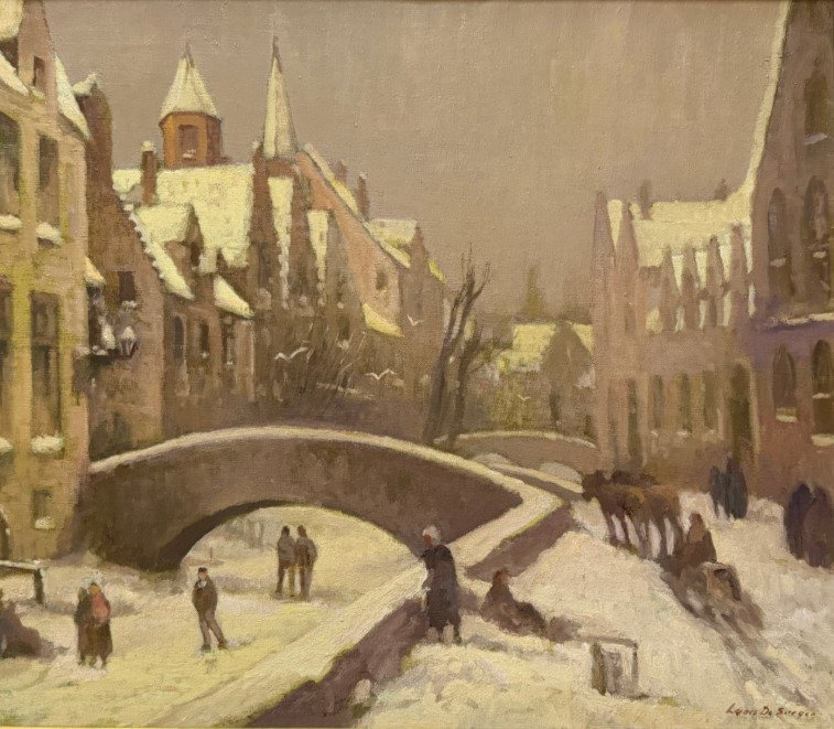 Louis De Saeger (1908 - 1999) - Bruges City View #1.0