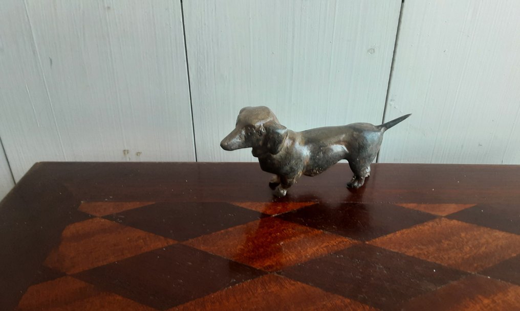 P. Chenet - Figure - Teckel - Bronze #1.0