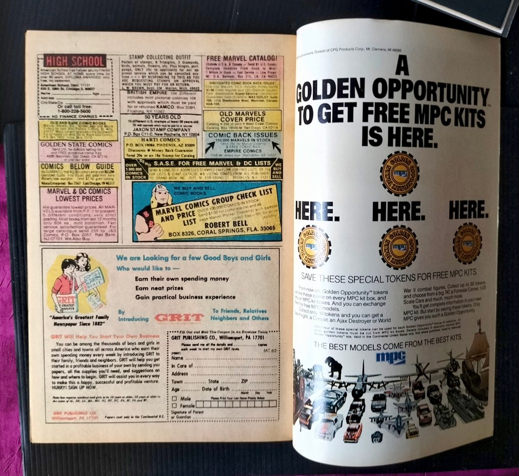 Wolverine 4 - Wolverine - 1 Comic - Første udgave - 1982/1982 #2.1