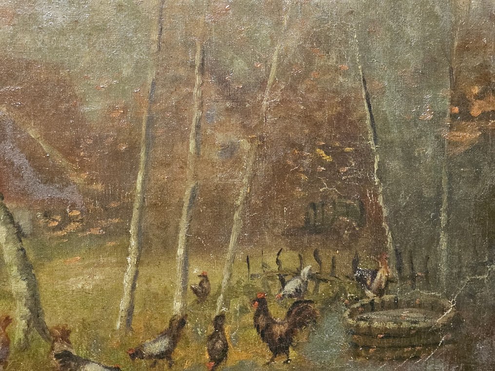 Gustave Crommelynck ( 1883-1961) - Landelijk tafereel #4.3