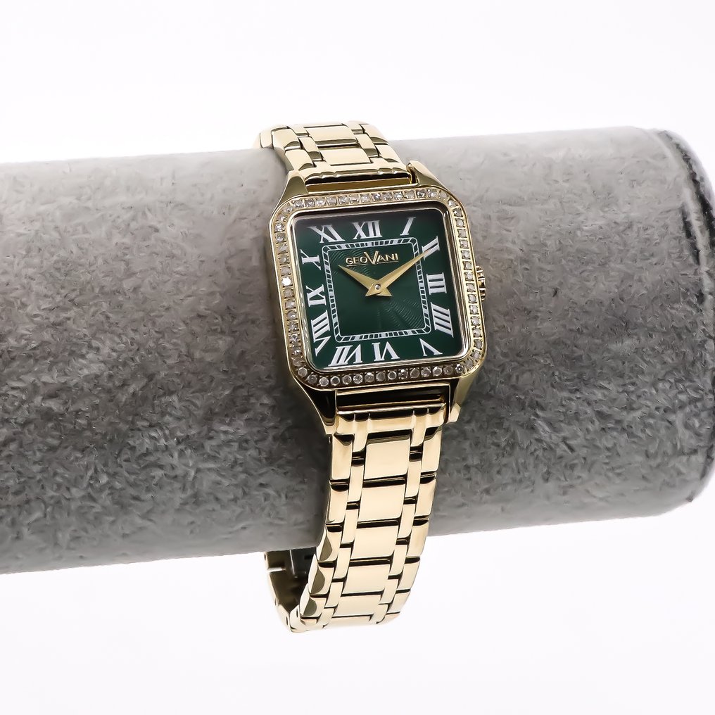GEOVANI - Diamond Swiss Watch - GOL591-GG-D-12 - Nincs minimálár - Női - 2020+ #1.0