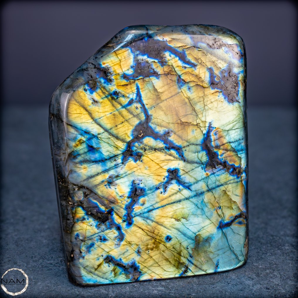 Natural First Quality Labradorite Polished- 3216.65 g #1.0