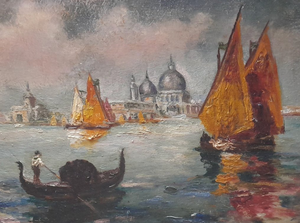 Micheline Masse - Vue du canal a venise #1.0