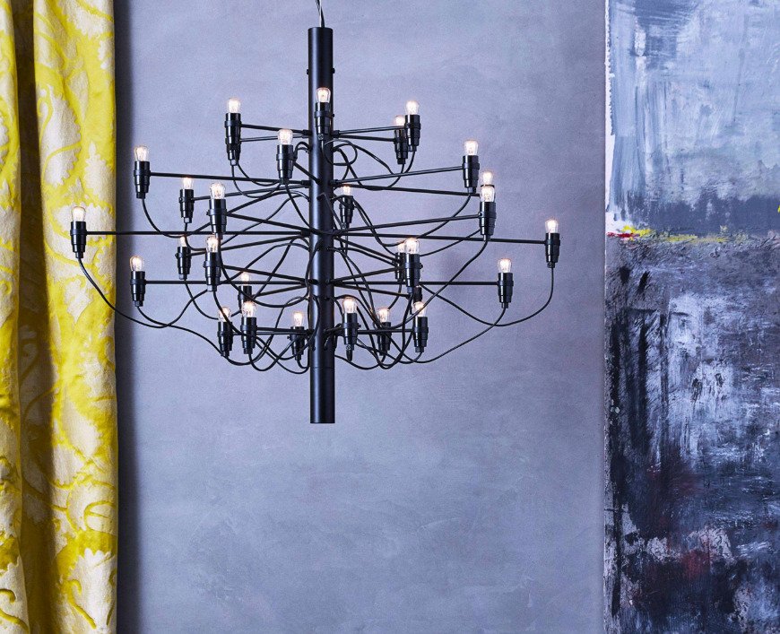 Flos - Gino Sarfatti - Lámpara - 2097/30 - Hierro, Latón #1.0