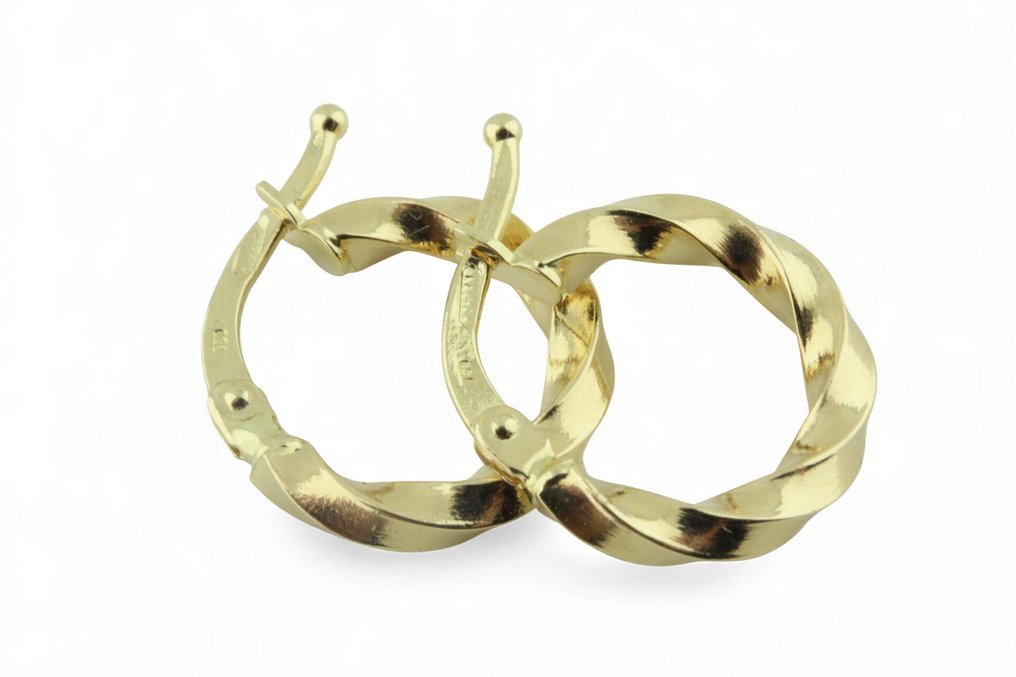 χωρίς τιμή ασφαλείας - Κρίκοι - 18 καράτια Κίτρινο χρυσό #2.1