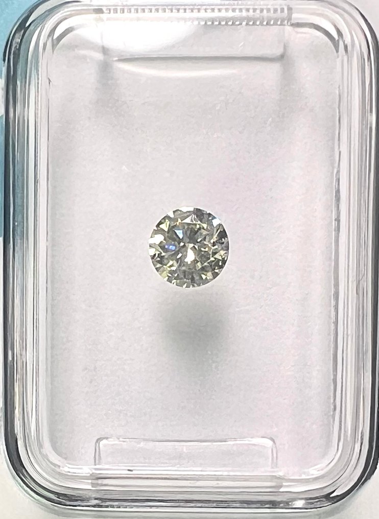 没有保留价 - 1 pcs 钻石  (天然)  - 0.30 ct - 圆形 - M - SI1 微内含一级 - 国际宝石研究院（IGI） #1.0