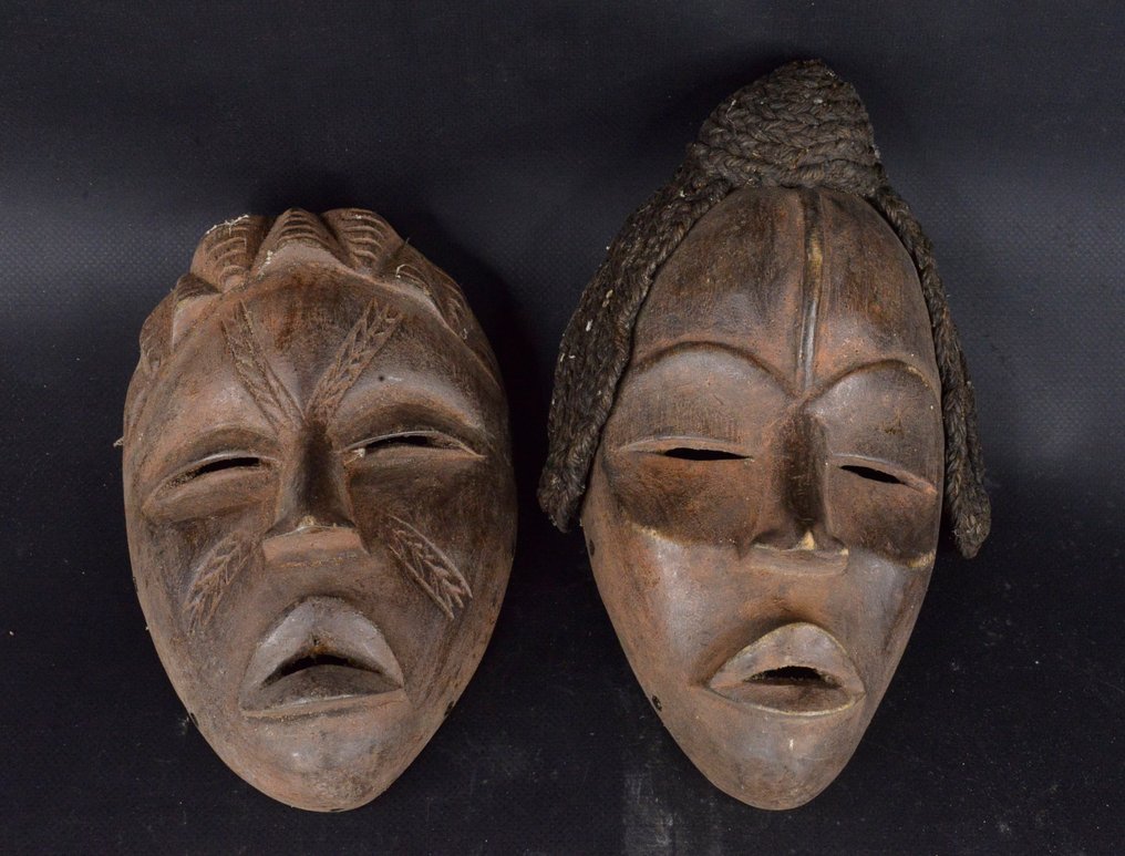 Táncos maszkpár - Dan - Elefántcsontpart #1.0