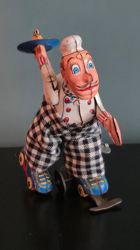 TPS - Tinalelu - Chef/Cook On Roller Skates, Unboxed - 1950-1960 - Japani #2.1
