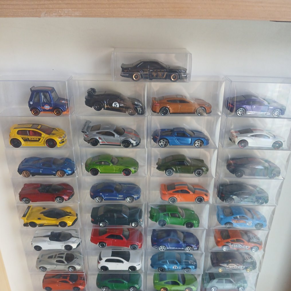 Hot Wheels 1:64 - Model car  (41) - Various Hot Wheels models - Collection of Porsche,Pagani,Mercedes,Audi... #1.0