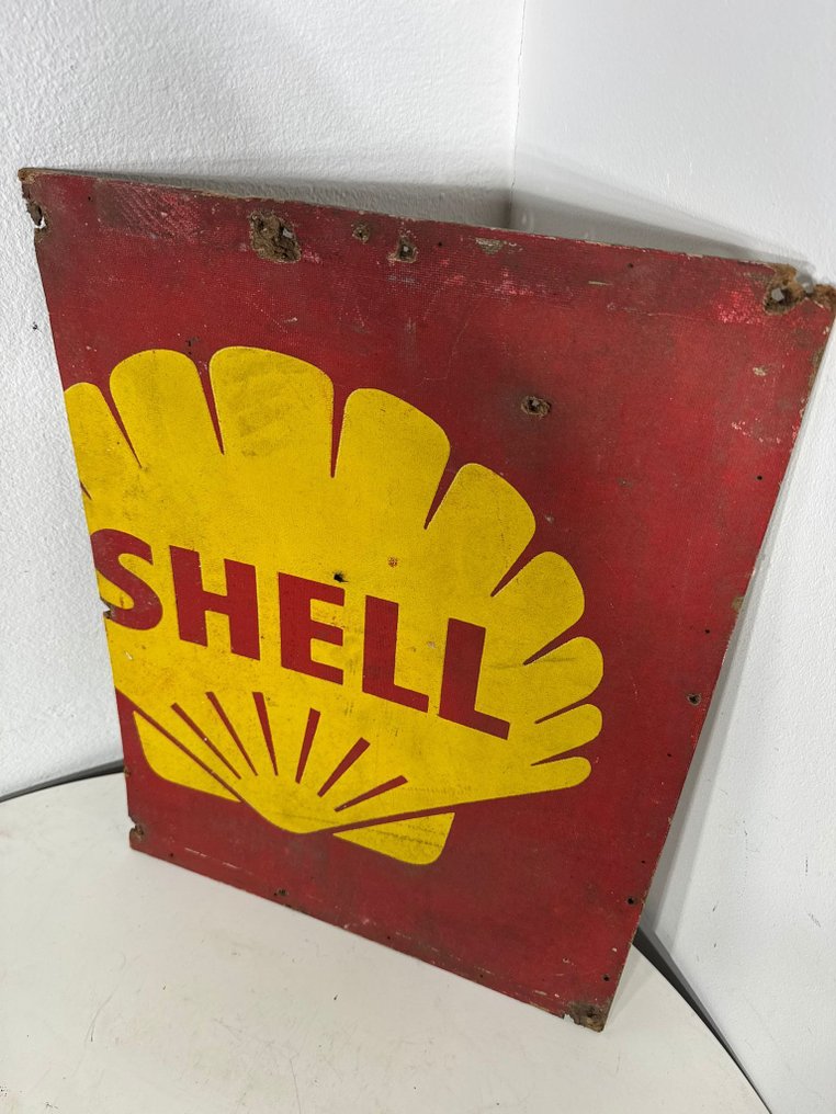 Shell - Lär ut Shell - Skylt - Metall #2.1