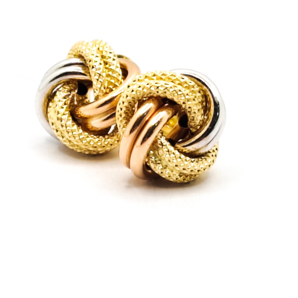 Nincs minimálár - Drop fülbevaló - 18 kt. Sárga arany #1.0