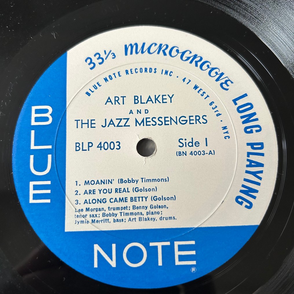 Art Blakey, and the jazz messengers - Moanin - Disco in vinile singolo - 1959 #3.2