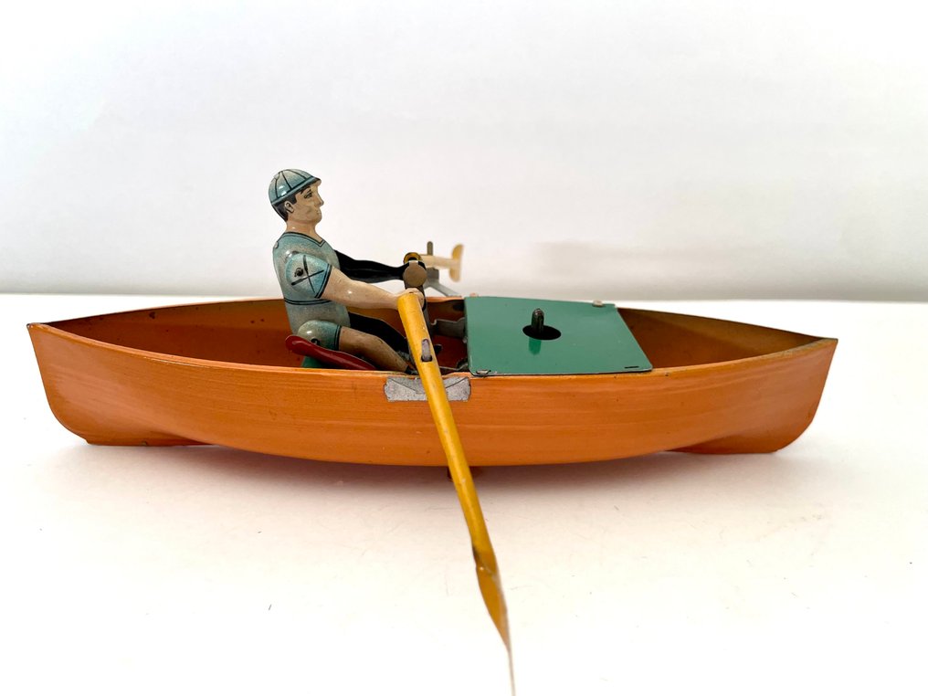 Arnold - Giocattolo di latta - Rower With Rowboat - 1920-1930 - Germania #1.0