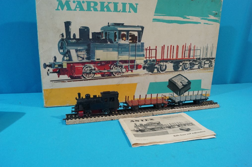 Märklin H0 - 2911 - Σετ τρένων (50) - Τρένο σετ εκκίνησης δεκαετίας του '60 με επιπλέον πακέτο ράγων. #2.1