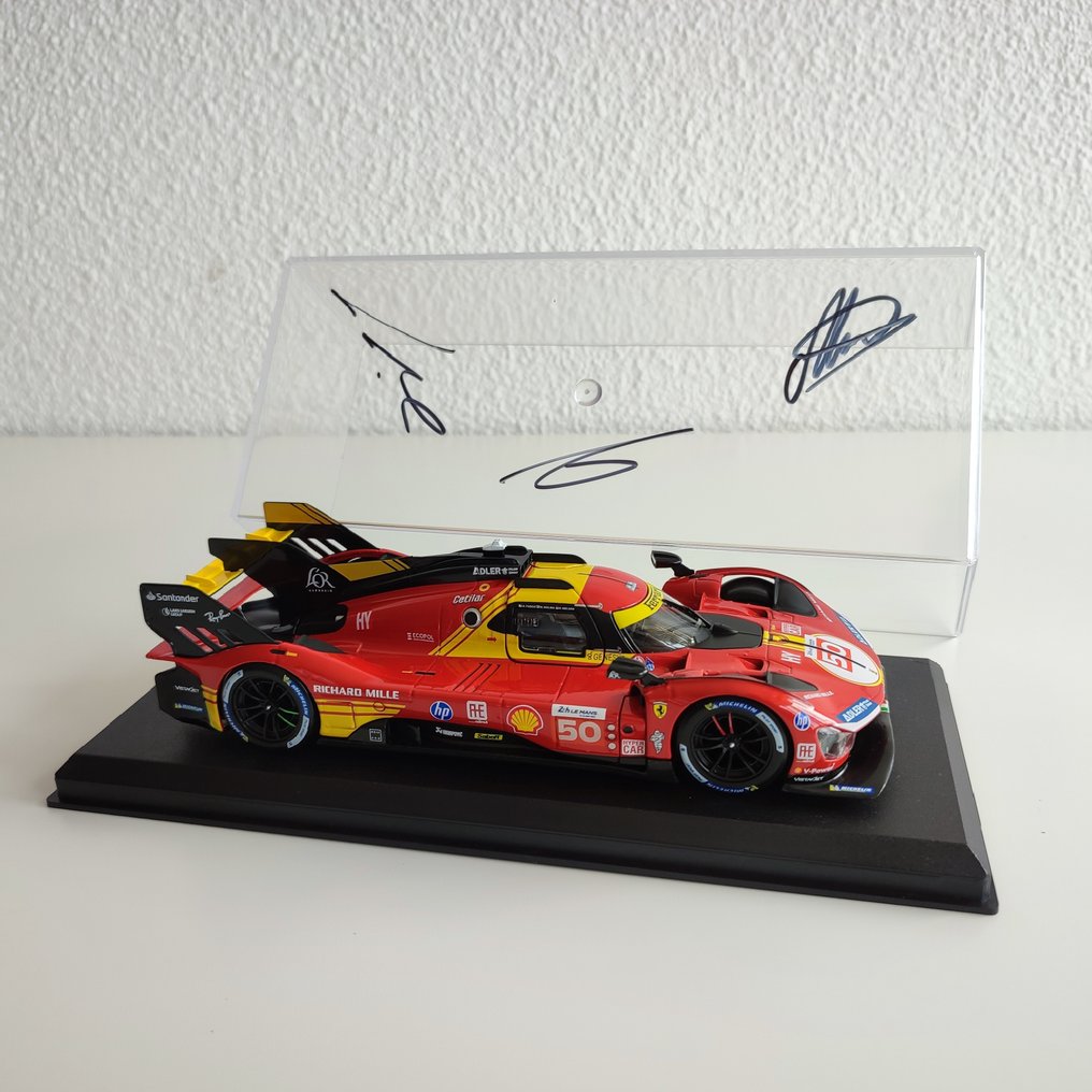 法拉利 - 利曼24小時耐力賽 - Fuoco, Molina, Nielsen - 2024 - 比例1/24的模型车  #2.1