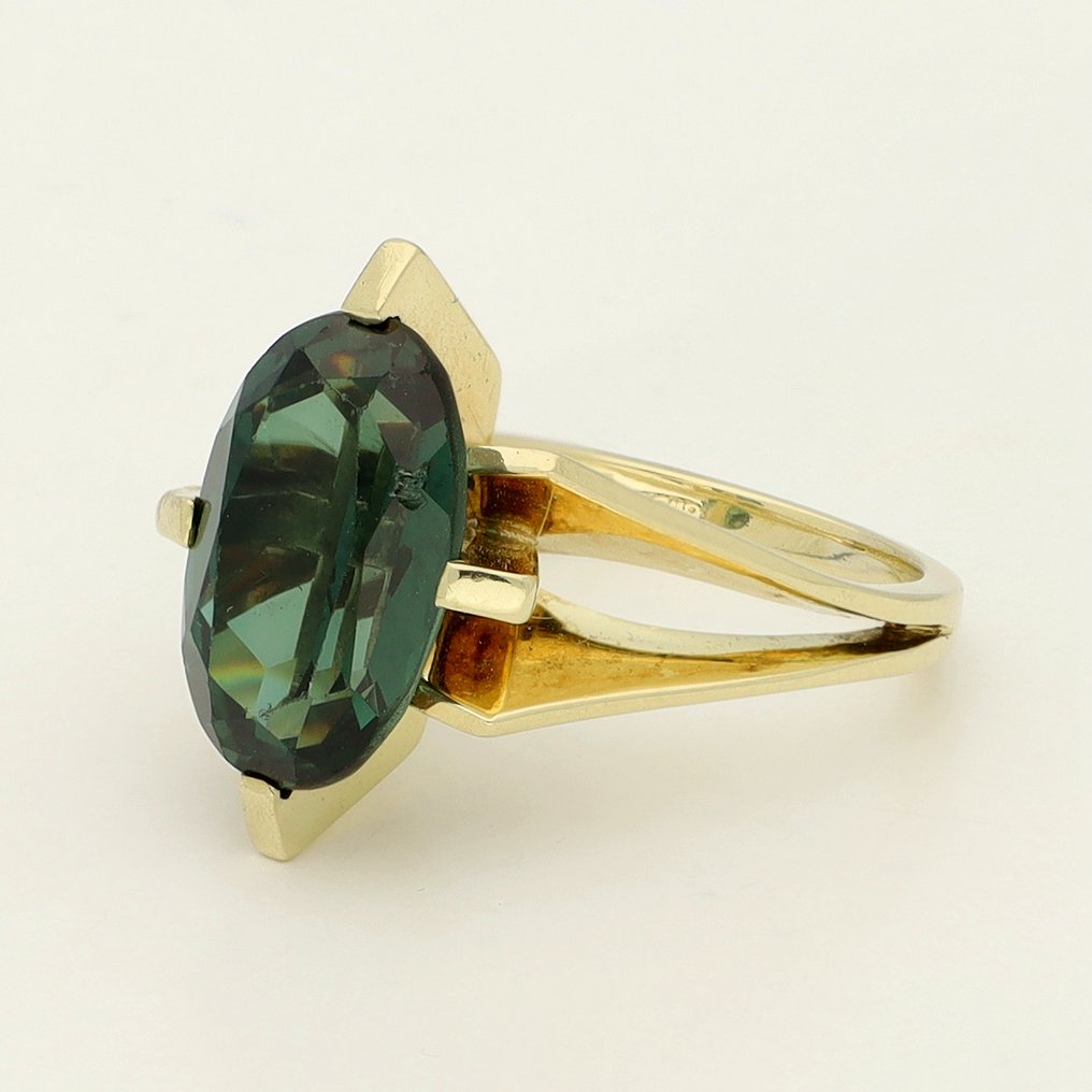 Δαχτυλίδι - 14 καράτια Κίτρινο χρυσό Σπινέλιος #1.0