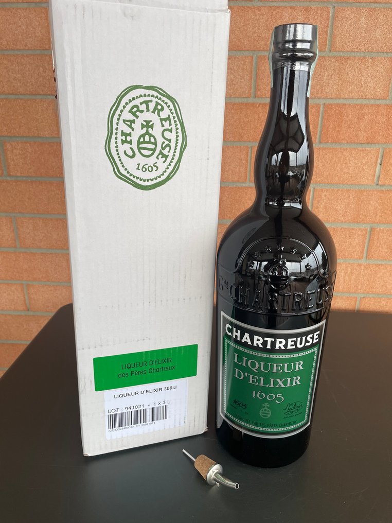 Chartreuse - jéroboam - Liqueur d´Elixir 1605 - b. 2025 - 3 Litres #4.3