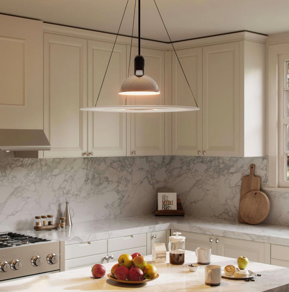 Flos - Achille Castiglioni - Lamp - Frisbee - Steel, PMMA #2.1