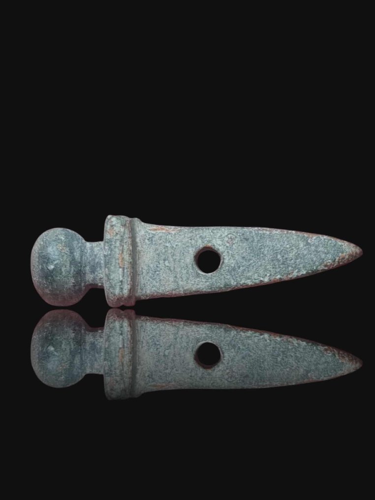 古罗马 黄铜色, 令人惊叹的 Gladius 吊坠  (没有保留价) #1.0